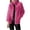 Hot Pink, variant on Fleece Coats for Women Winter Warm Teddy Fleece Jackets Soft Fluffy Coat Overcoat Cardigan Full Zip Casual Loose Comfy Ladies Jumper Tops Size S-3XL