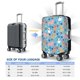 thumbnail image 4 of Fotbe Cute Dog Funda Protectora para Equipaje, Antirrayones y Resistente a la Suciedad, Compatible con Maletas de 18 a 32 Pulgadas-Small, 4 of 7