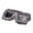 C5, variant on Vintage Furry Frame Oversized Sunglasses for Birthday Girl, Polarized Crystal Lens Lightweight Hip Hop Party Shades