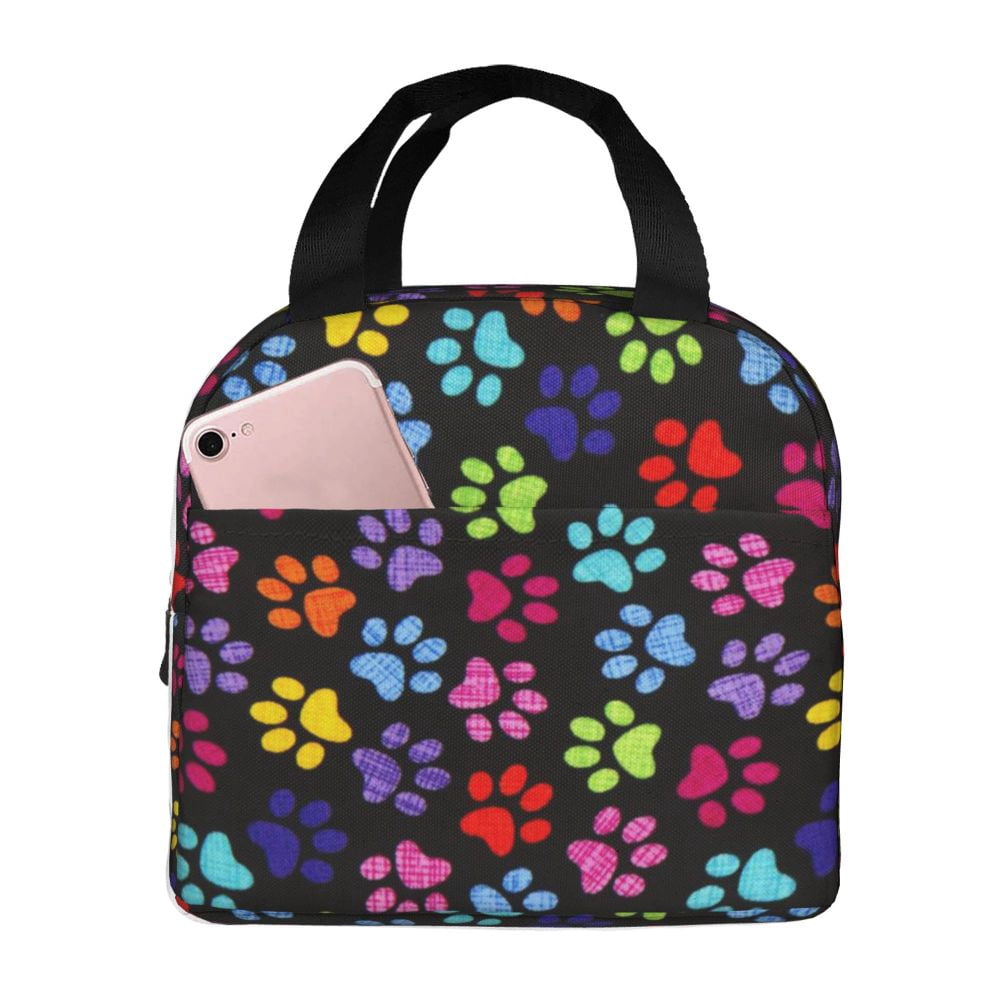 The Beatle Submarine Lunch Bag for Women Men Waterproof Insulated Canvas Cooler Thermal Food Containers Picnic Work Lunch Box