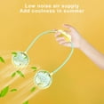 thumbnail image 6 of Hwkond Neck Fan Sports Portable Necks Fan Foldable Hose USB Charging Long Battery Life Three-speed Adjustment Small Fan Outdoor Travel Car Portable Silent Fan on Clearance, 6 of 8