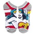thumbnail image 4 of Wonder Woman Wonder Woman 799244 Chaussettes à la Cheville - Lot de 5, 4 of 6