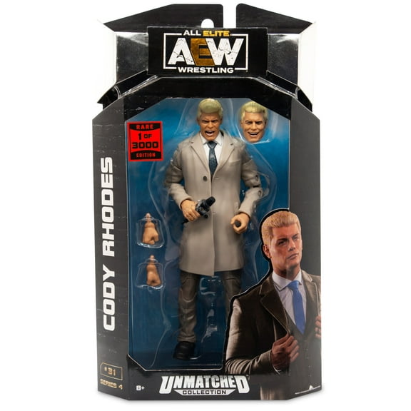 AEW Cody Rhodes Unmatched (Rare) - 6 inch Cody Rhodes Figure with Accessories