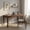 Walnut, variant on Noble House Solid Wood Desk with Drawers, Mid-Century Home Office Study Table, Working for Small Spaces, Walnut