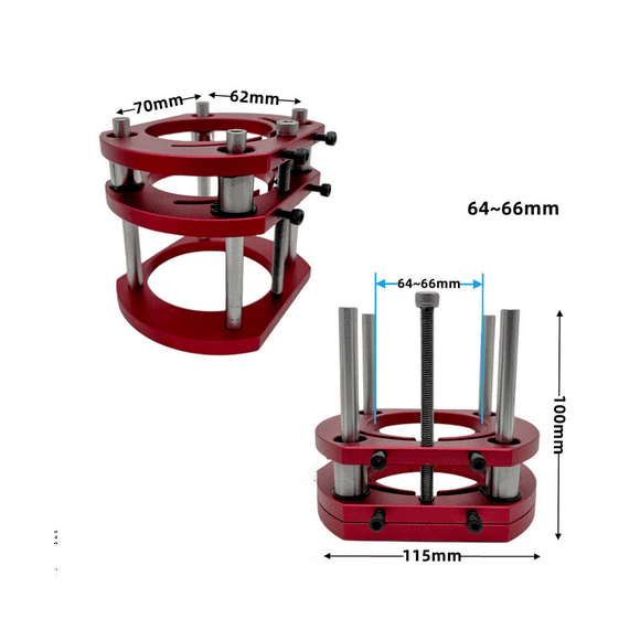 Router 65MmDiam Motors Router Table Alum Woodworking Router Table Insert Plate Board(B)