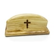 thumbnail image 2 of Holy Land Olive Wood Business Card Holder, 2 of 3