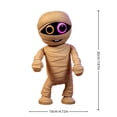 thumbnail image 6 of Clearance Halloween Animated Mummy 8'', with LED Lights and Sound Sensor, 1 Pack., 6 of 6