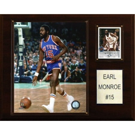 Plaque de Joueur NBA Earl Monroe New York Knicks