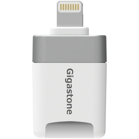 Gigastone GS-CR8600W-32GB-R i-FlashDrive microSD Card Reader for iPad &