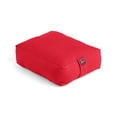 thumbnail image 1 of Zafu Coussin - Rectangulaire Rempli de Sarrasin - Yogavni (Rouge), 1 of 1