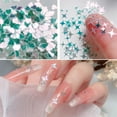 thumbnail image 4 of Visland 1 Box Nail Decoration Sparkling Creative Shape Stunning Visual Effect Vivid Color 6 Styles Butterfly Love Heart Nail Sequins Manicure Design Nail Supplies, 4 of 7
