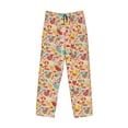 thumbnail image 4 of Xecao Colorful Chicken Men's Straight Lounge Pajama Pants: The Ultimate in Comfortable Sleepwear, 4 of 9