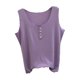 thumbnail image 2 of Xuyuer Womens Tops Crewneck Waffle Knit Flowy Loose Fit Tank Top Sleeveless Summer Shirts Loose Fit Basic Tunic Shirts Flowy Tank Tops Trendy Sleeveless Summer Tops Clothes Spring Outfits 2026, 2 of 5