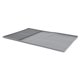 thumbnail image 1 of Estera De La Barra De Café, Estera Del Café Del Silicón Gris De Los Bordes Elevados Para La Cocina Para Las Encimeras, 1 of 7