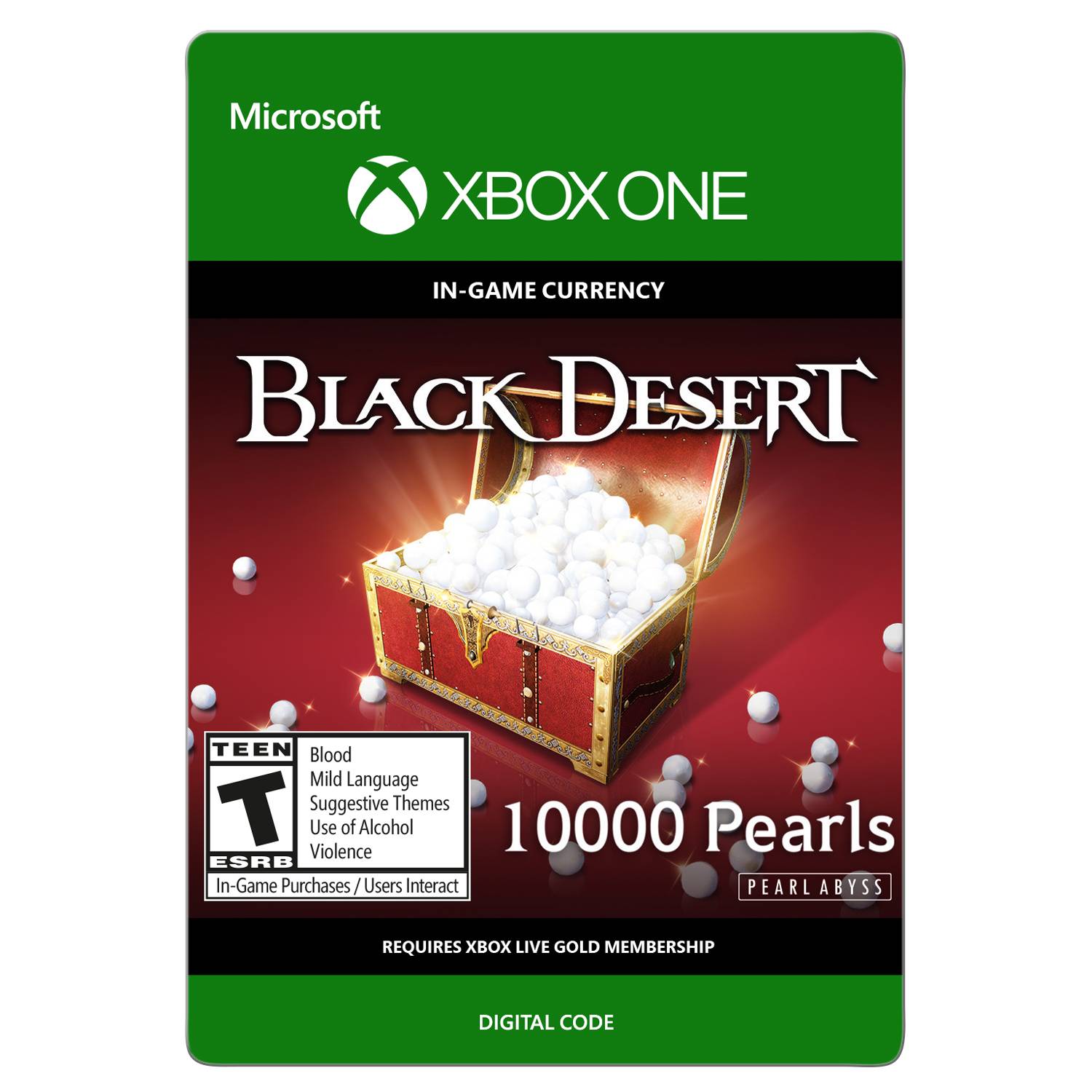 BLACK DESERT - 10,000 PEARLS, Pearl Abyss, Xbox, [Digital Download]