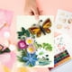 thumbnail image 5 of Cuadros Decorativos Juego de herramientas para filigrana de papel, plantilla de flores de mariposa DIY, pinzas, regla, pluma cónica DQrwqpou Nuevos Originales, 5 of 9