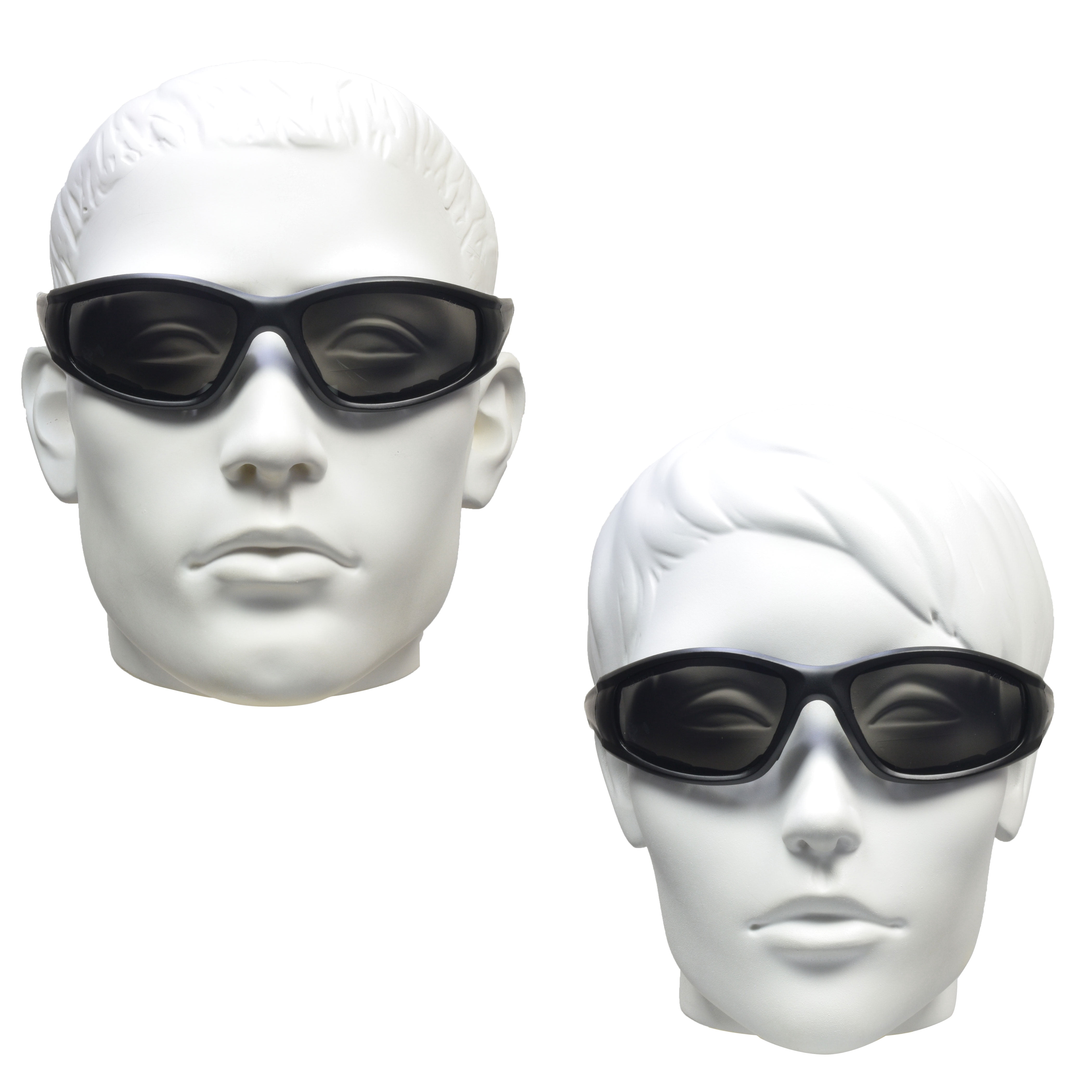 Bikershades BIFOCAL Motorcycle Safety Glass Z87 Gray Blue Block Sport Men Women