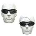 thumbnail image 3 of Bikershades BIFOCAL Motorcycle Safety Glass Z87 Gray Sport Wrap Men Women 2 Pairs, 3 of 5