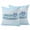 Blue LightCyan, variant on 2 Pack Outdoor Waterproof Throw Pillow Covers,Hello Summer Starfish Flip Flops Decorative Square Patio Pillowcases for Chair Couch Sofa 16x16in