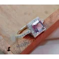 thumbnail image 2 of 925 Solid Sterling Silver Natural Color Changing Alexandire Ring Gift Free Ship, 2 of 2