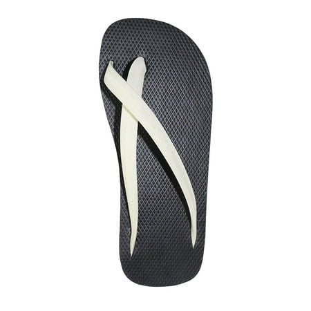 Danward Men's Cross Toe Flip-Flop Sandals