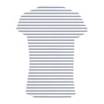 thumbnail image 2 of Playera George para Niña, con Estampados de Rayas Blanco Talla 6, 2 of 4
