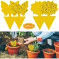 thumbnail image 1 of 48Pcs plug-in fly trap yellow plates sticker yellow protective plant against aphids, 1 of 5