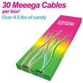 thumbnail image 3 of Meeega Cables - Chewy Rope Candy (Box of 30)-SOUR APPLE / 1 Pack (30 pieces), 3 of 20