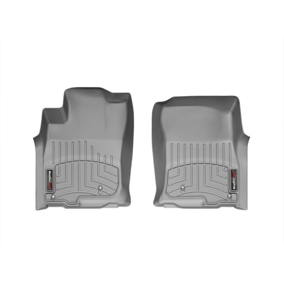 WeatherTech Custom Fit FloorLiners compatible with 4Runner, GX - 1st Row (Driver & Passenger), Grey