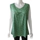 thumbnail image 5 of Camiseta sin mangas con estampado sin mangas sin mangas con cuello en V para mujer, chaleco de verano, verde, XXL Monstrate AP002122-29, 5 of 7