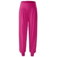 thumbnail image 6 of Elainilye Fashion Jogging Pants for Women Loose Modal Fitness Pants Casual Yoga Gym Pants Dance Pants,Pink, 6 of 6