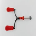 thumbnail image 5 of Poignée de Moulinet de Pêche Design Ergonomique Résistant à la Corrosion Réutilisable Double Poignée Installation Facile Poignée de Moulinet de Pêche Double Bouton de Remplacement, 5 of 5