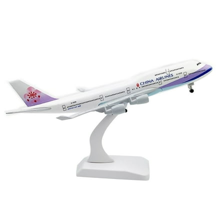 China Airlines B747 Diecast Model Airplane 1:350 Scale Perfect Desk Decor for Aviation Fans