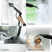Steam Cleaner 1800W Multi-Purpose with Attachments, For Floors, Carpets, Bathrooms, Kitchens, Windows, and More, 11 pcs, SC1800