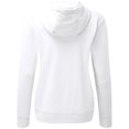 thumbnail image 3 of Asquith & Fox Womens Zip-Through Organic Hoodie, 3 of 3