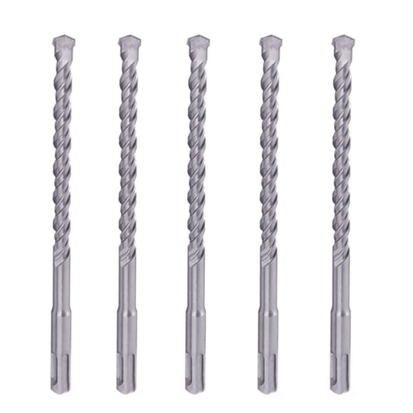 SDS Plus Hammer Drill Bit 5Pcs 5/16 in. x 8 in. Masonry Concrete Rock Drill