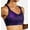 Matrix Navy, variant on Brooks Women's Convertible Sports Bra for High Impact Running, Workouts & Sports with Maximum Support - Asphalt - 34 D