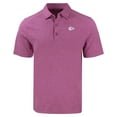 thumbnail image 2 of Men's Cutter & Buck Heather Pink Kansas City Chiefs Forge Eco Stretch Recycled Polo, 2 of 3