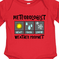 thumbnail image 4 of Inktastic Meteorologist Weather Prophet Boys or Girls Long Sleeve Baby Bodysuit, 4 of 5