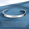 thumbnail image 2 of SAM & LORI Teen Girl Gifts Inspirational Cuff Bracelet for Daughter Teenage Best Friend Bff Female Women Cute Sobriety  Stuff for Birthday Graduation Idea Sometimes You Forget You Are Awesome, 2 of 7