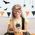 thumbnail image 4 of Nmdmisc Halloween Glasses for Kids, Halloween Party Glasses, Glitter Eyeglasses Halloween Photo Booth Props, Halloween Decorations with Pumpkin, Spider, Ghost Novelty Eyewear, 4 of 6
