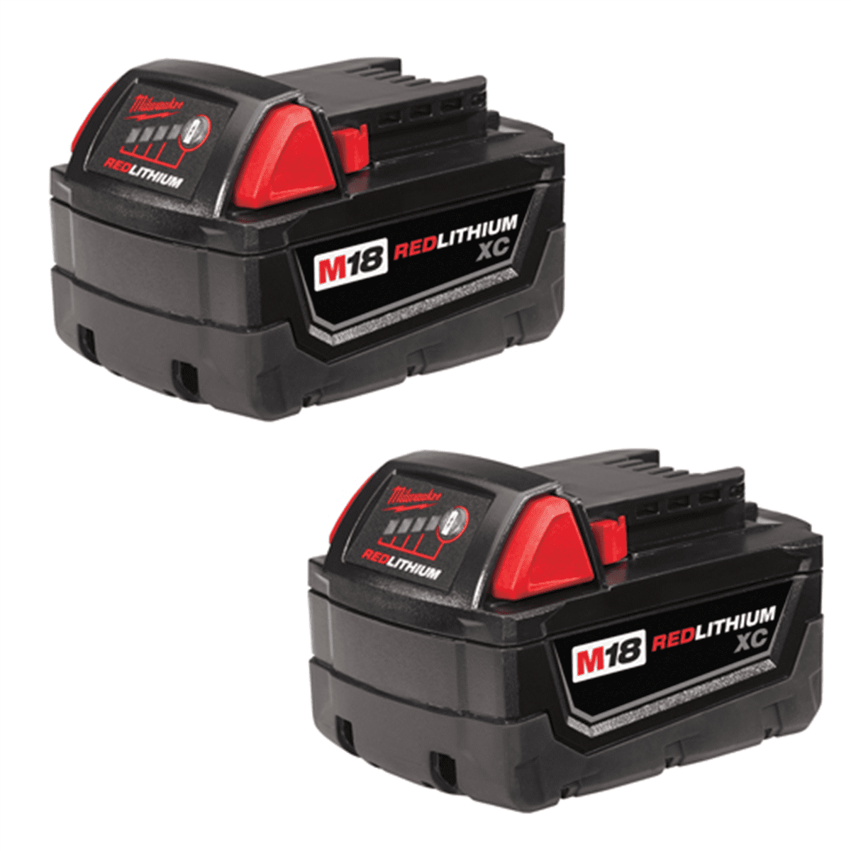 Milwaukee 48-11-1822 M18 REDLITHIUM High Capacity 3.0Ah Battery Pack (2pc)