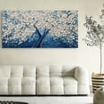 thumbnail image 5 of Large Tree of Life Canvas Wall Art, Abstract Canvas Prints Landscape Paintings, Oversized Pictures Artwork Nature Wall Decor for Living Room Bedroom Office, 5 of 7