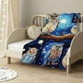 thumbnail image 2 of Nawypu Owl Gifts for Women Men, Owl Gifts for Owl Lovers, Owl Gifts for Kids, Owl Blanket, Owl Decor Throw Blanket, Super Soft Warm Cozy Fuzzy Plush Blanket for Home Couch Sofa Bed, 2 of 6
