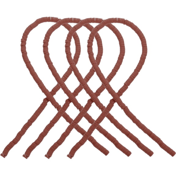 LOLIPPYY Dark Red Clay Beads for Jewelry Making, Craft Supplies, Accessories, and Everyday Wear