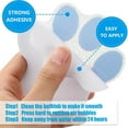 thumbnail image 6 of CIYISON 8pcs Non slip Bathtub Stickers Self-Adhesive Paw Print for Bathroom Security, 6 of 13