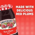 Smucker's Luscious Red Plum Jam, Easy to Spread, Perfect for PB&amp;J, 18 ...