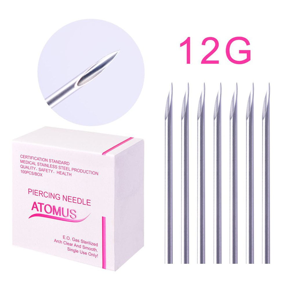 WS0014 Piercing Needles Disposable Body Piercing Needles Makeup Tattoo