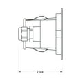 thumbnail image 4 of 15334SS Hinkley Lighting Sparta 6.25 x 3.25 x 3.5 Inch Small Landscaping Dash LED Louvered Brick Light, 4 of 12
