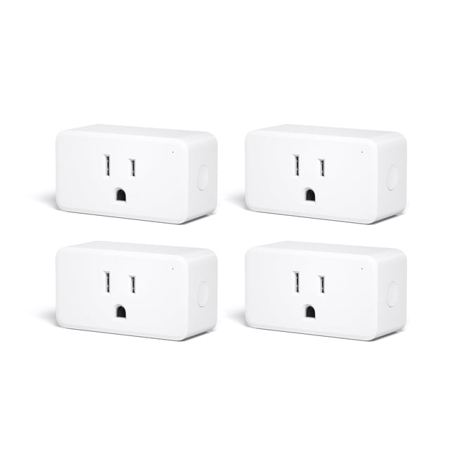 Enchufe inteligente THIRDREALITY Gen3 con medidor de energía, 15 A, paquete de 4